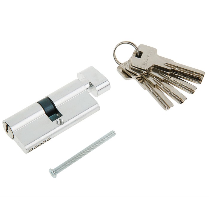 Цилиндровый механизм ЕСО AL ЛВП-70, 35-35, цвет хром