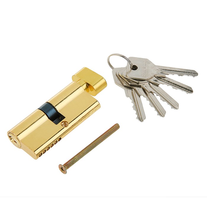 Цилиндровый механизм ЕСО Z ЛВ-70, 35-35, цвет латунь