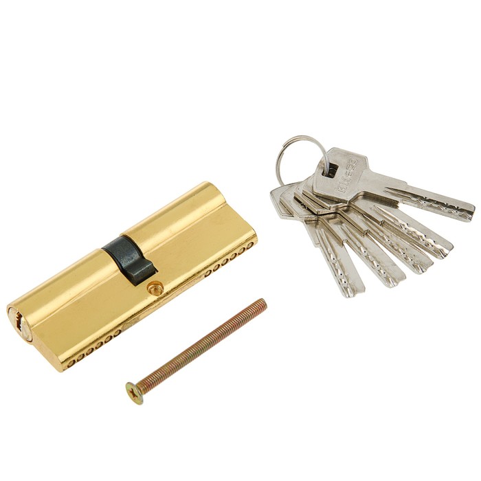 Цилиндровый механизм ЕСО Z ЛП-60, 45-45, цвет латунь