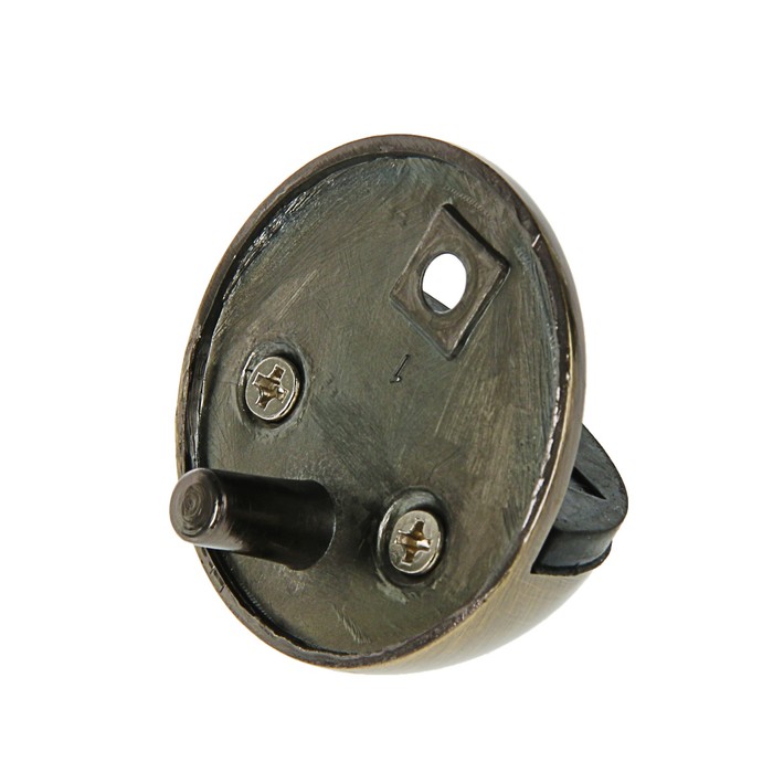 Ограничитель дверной 100, напольный, цвет античная бронза