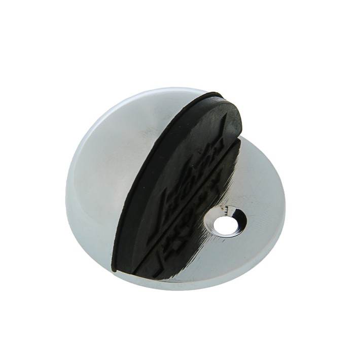 Ограничитель дверной 100, напольный, цвет хром