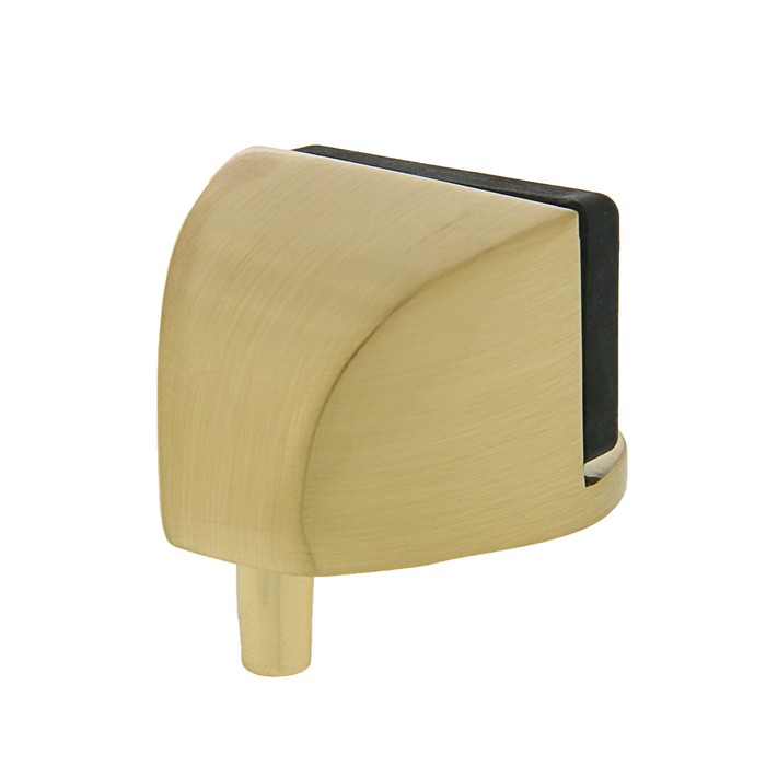 Ограничитель дверной 107, напольный, цвет матовое золото