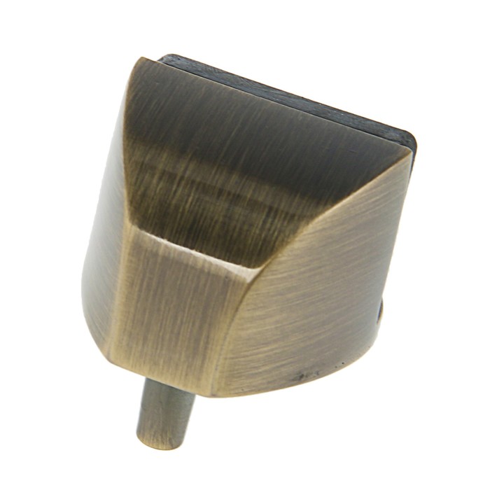 Ограничитель дверной 107, напольный, цвет античная бронза