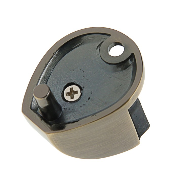 Ограничитель дверной 107, напольный, цвет античная бронза