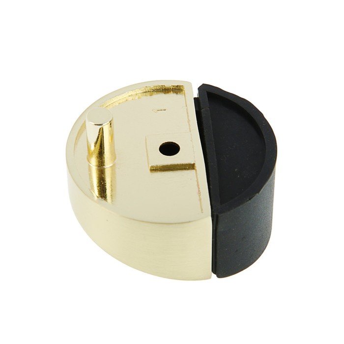 Ограничитель дверной 114, напольный, цвет матовое золото