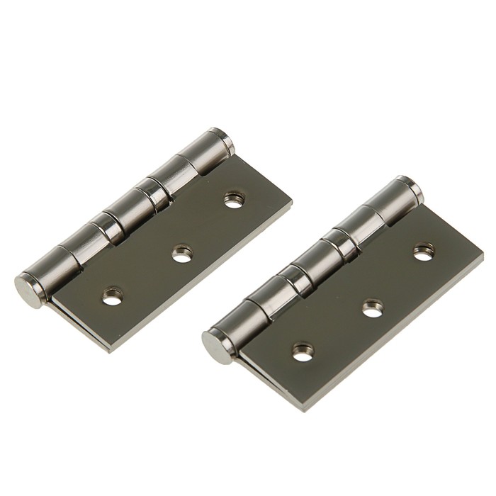 Петля универсальная  3"-2ВВ FHP №2, сталь, без колп., 75х63х2.5 мм, цвет матовый хром