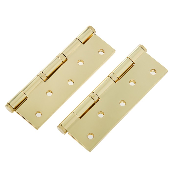 Петля универсальная  5"-2ВВ FHP, без колп., 125х75х2.5 мм, №2, цвет латунь