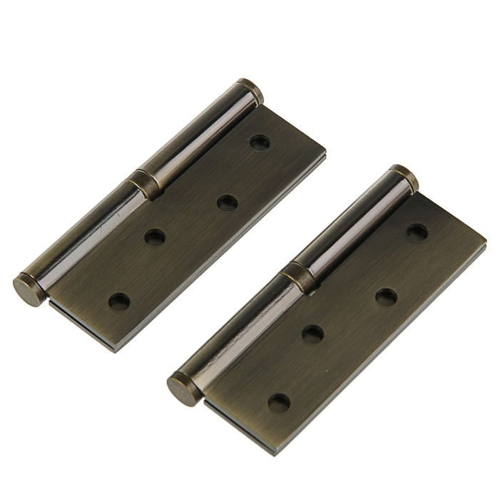 Петля 750-4"-FHP-ECO, правая, 100х70х2.5 мм, цвет бронза