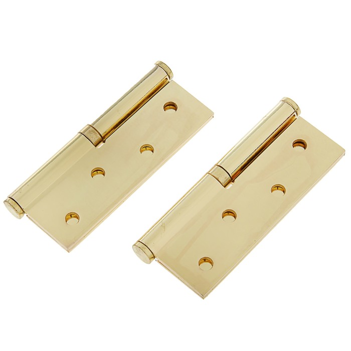 Петля 750-4"-FHP-ECO, правая, 100х70х2.5 мм, цвет латунь