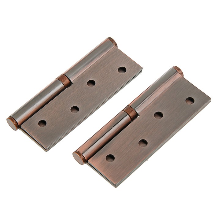 Петля 750-4"-FHP-ECO, левая, 100х70х2.5 мм, цвет медь