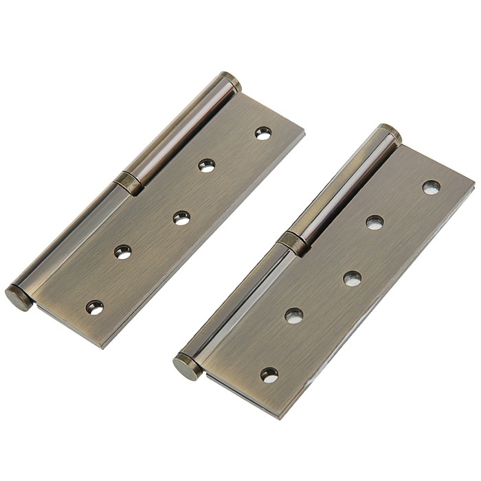 Петля 750-5"-FHP-ECO, правая 120х80х2.5 мм, цвет бронза