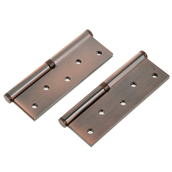 Петля 750-5"-FHP-ECO, левая 120х80х2.5 мм, цвет медь