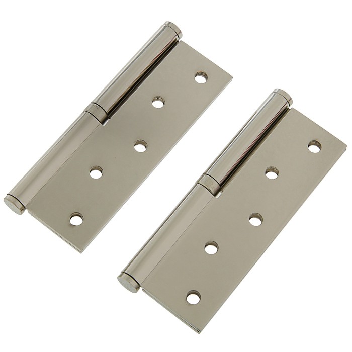 Петля 750-5"-FHP-ECO, правая 120х80х2.5 мм, цвет хром