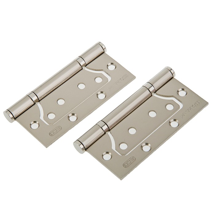 Петля накладная универсальная 800-4" FHP-ЕСО, б/колп. 100х75х2.5, цвет матовый хром