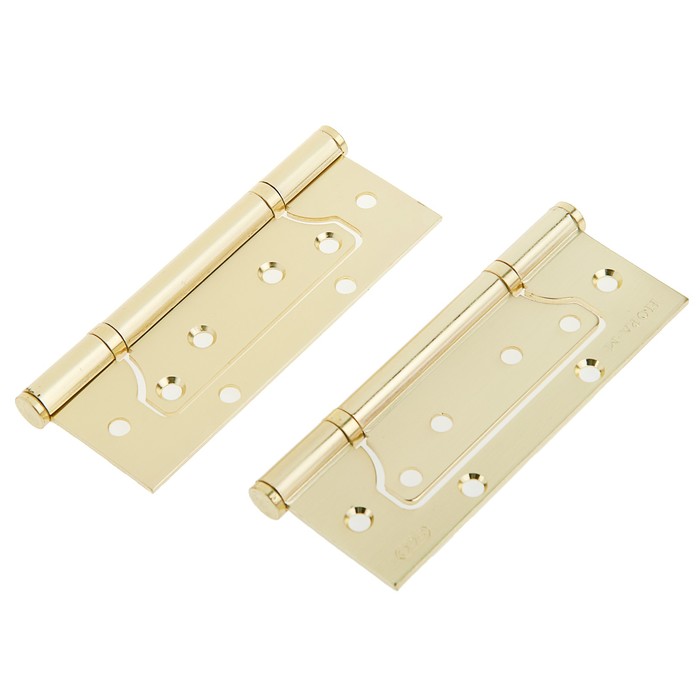 Петля накладная универсальная, 800-5" FHP-ЕСО SB, без колп.,125х75х2,5, цвет матовая латунь   356365