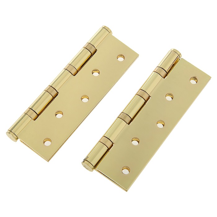 Петля универсальная 5"-4ВВ FHP-ECO РВ 125х75х2,5, цвет латунь