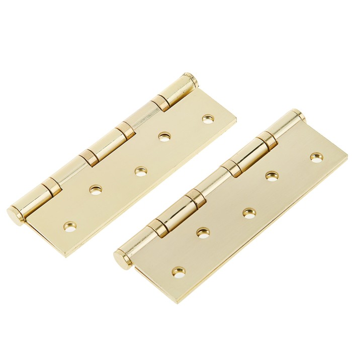 Петля универсальная 5"-4ВВ FHP-ECO SВ 125х75х2,5, цвет матовая латунь