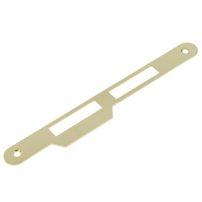 Ответная планка 501.18, с заходом, 196 мм, цвет золото