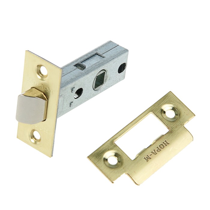 Защелка дверная С-45 (L5-45 SB), цвет матовое золото