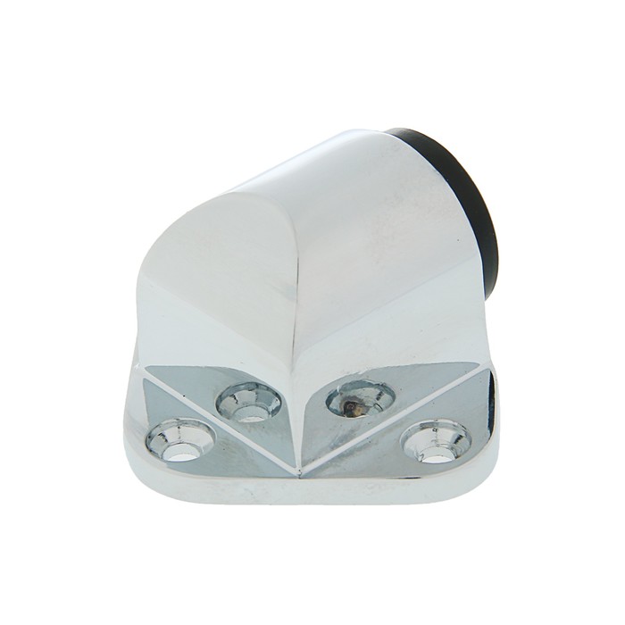 Ограничитель дверной 118, напольный, цвет хром