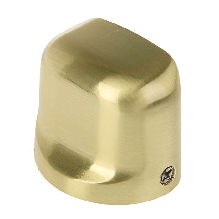 Ограничитель дверной магнитный 802, напольный, цвет матовое золото