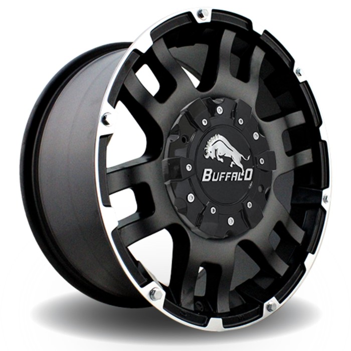 Диск BUFFALO BW-004 8.5x17/6x139.7 ET25 D106.3 MATTE-BLACK