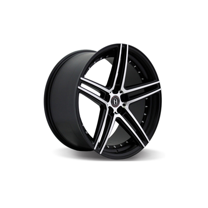 Диск HARP Y-22 8x18/5x114.3 ET35 D72.6 Satin-Black__Machined-Face