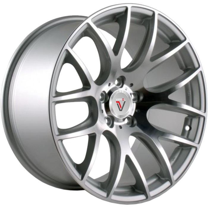 Диск VISSOL V-001 8.5x18/5x100 ET35 D57.1 SILVER-CUT