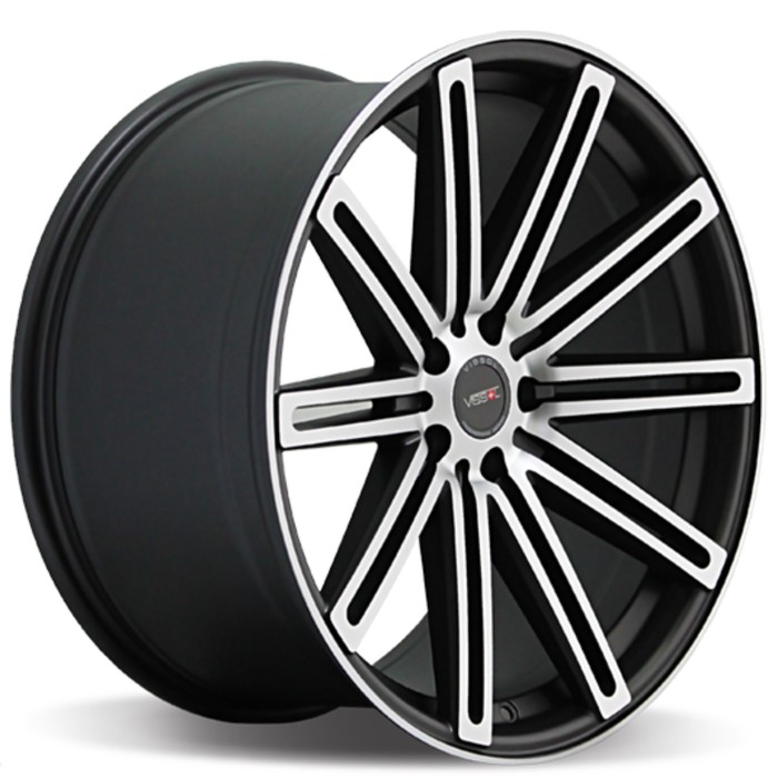 Диск VISSOL V-004 10.5x20/5x112 ET42 D66.6 MATTE-GRAPHITE-MACHINED