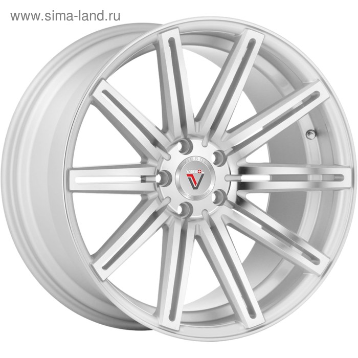 фото Диск литой vissol v-004 10.5x20/5x112 et42 d66.6 silver-polished