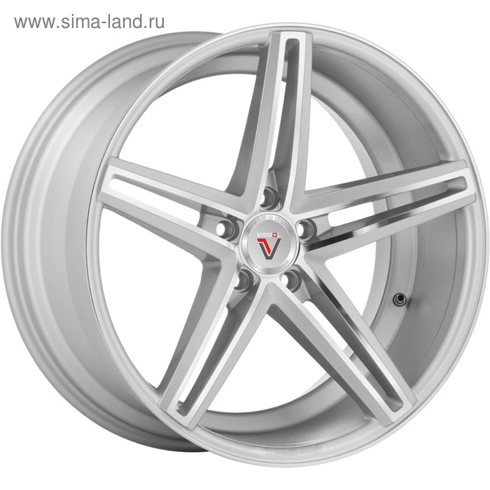 фото Диск литой vissol v-015 9x20/5x114.3 et20 d73.1 silver-polished