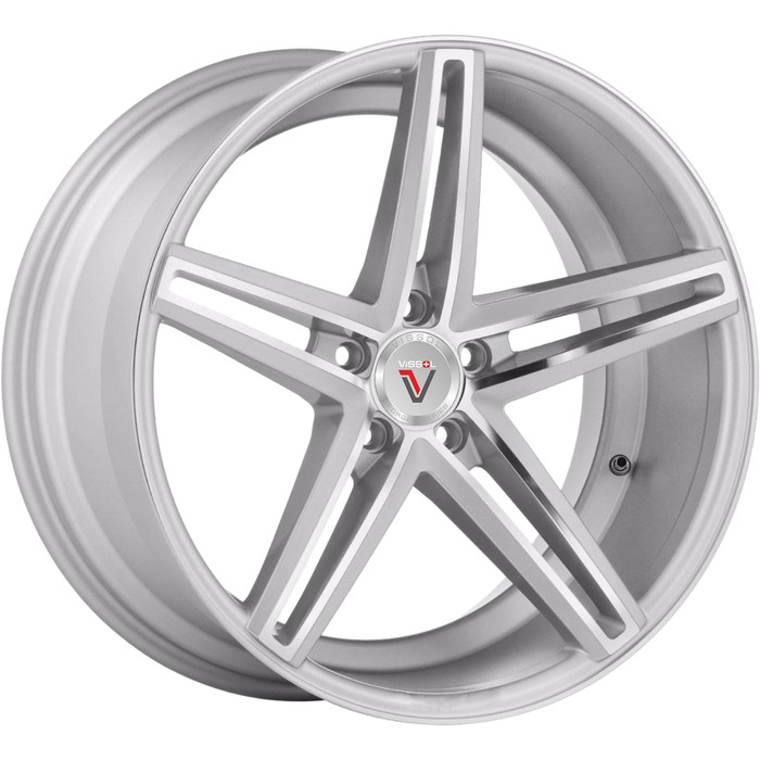 Диск VISSOL V-015 9x20/5x114.3 ET32 D73.1 SILVER-POLISHED