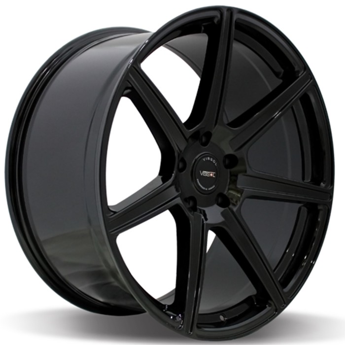 Диск VISSOL V-107 10.5x22/5x130 ET32 D71.6 GLOSS-BLACK