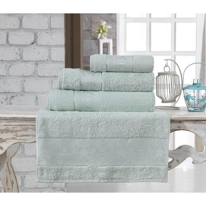 Полотенце Pandora, размер 70х140 см, ментол, махра 500 г/м2