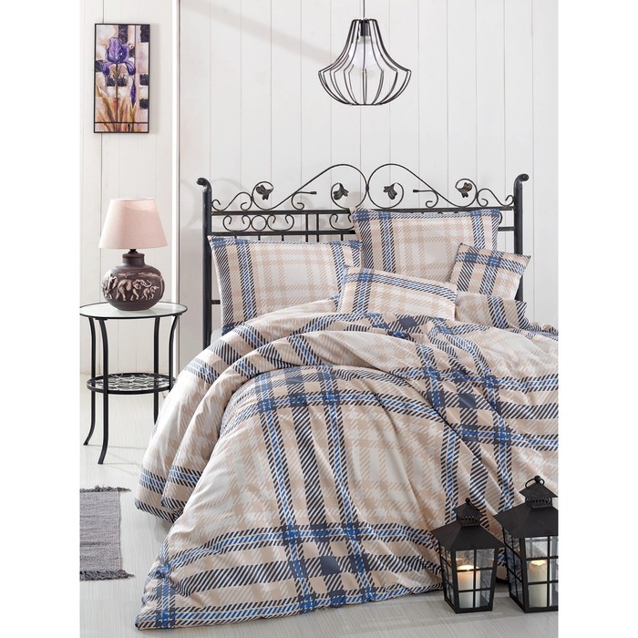 КПБ евро Aliz, 240х260 см, 200х220 см, 50х70 см-2 шт., бежевый