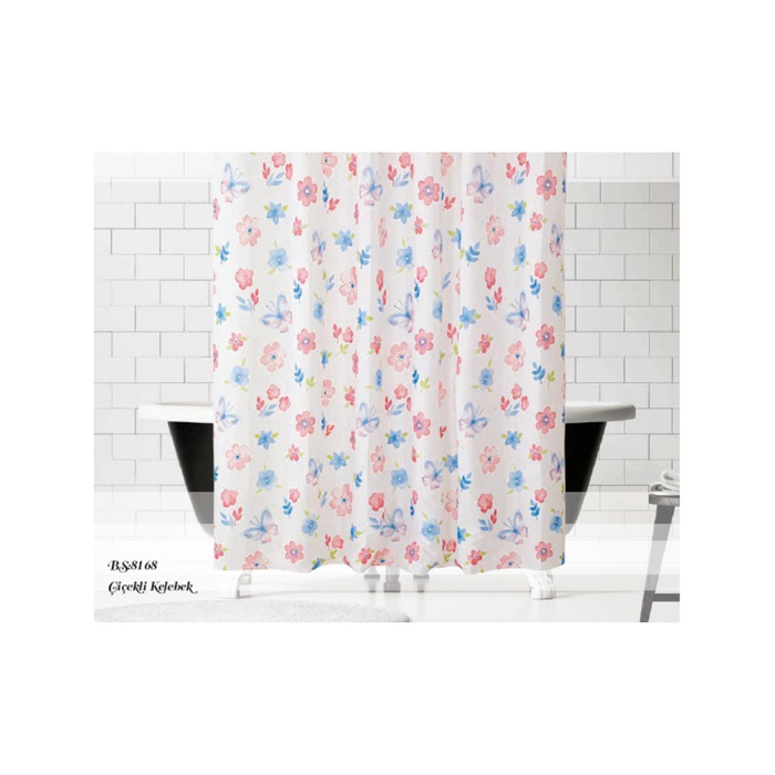 Штора для ванной Drop, размер 180х200 см V3