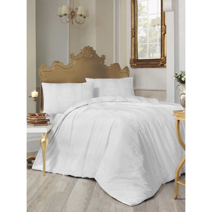 КПБ 1,5 сп Nobby, 160х240 см, 160х220 см, 50х70 см-1 шт., белый