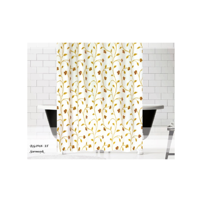 Штора для ванной Drop, размер 180х200 см V18