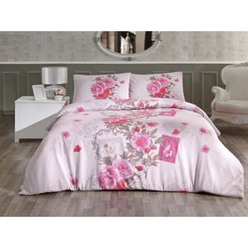 

КПБ 1,5 сп Sardinya, размер 160х240 см, 160х220 см, 50х70 см-1 шт., цвет розовый