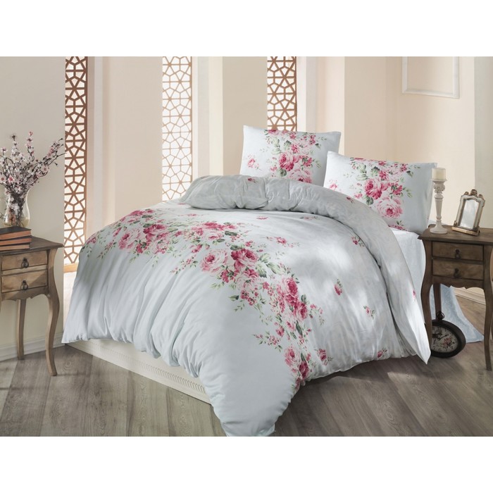 КПБ 1,5 сп Belissa, 160х240 см, 160х220 см, 50х70 см-1 шт., ментол