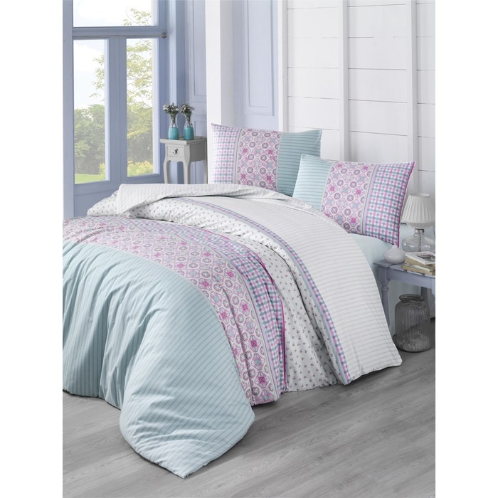 КПБ 1,5 сп Espinela, 160х240 см, 160х220 см, 50х70 см-1 шт., зелёный