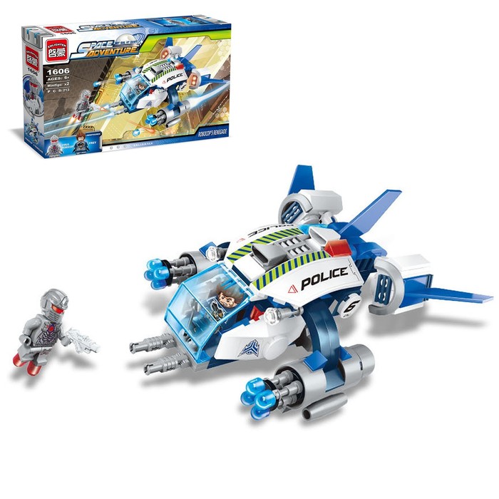 Конструктор «Предательство робота-полицейского», 213 деталей