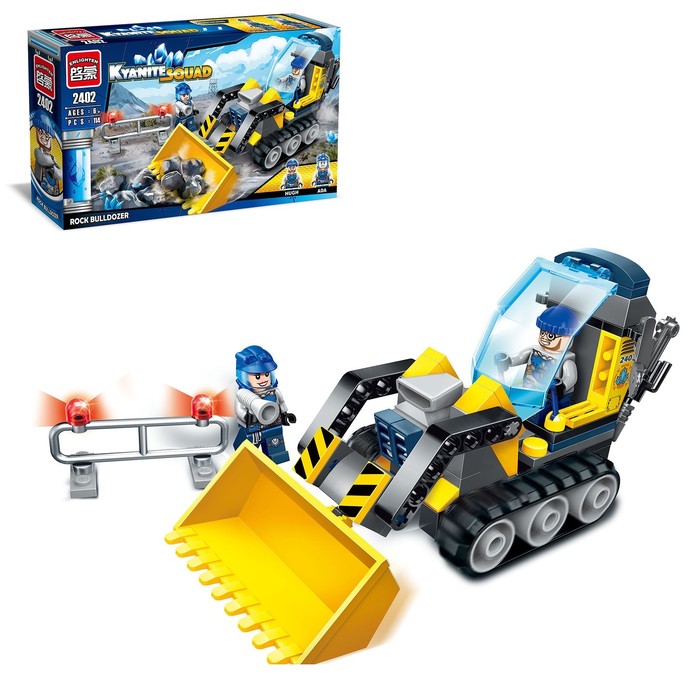 Конструктор «Каменный бульдозер», 114 деталей