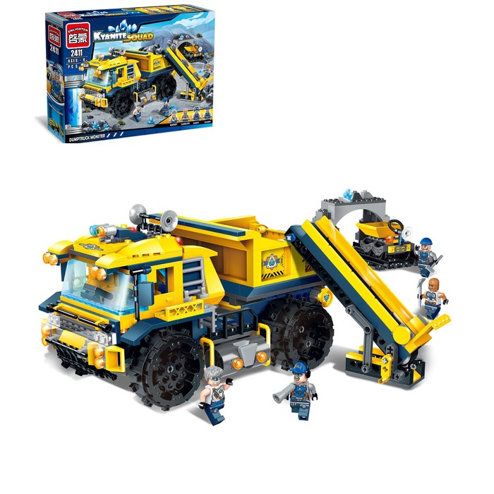 Конструктор «Гигантский самосвал», 458 деталей