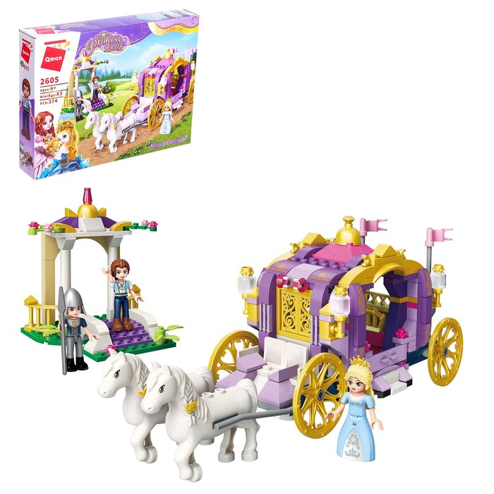 Конструктор «Карета Виолетт», 374 детали