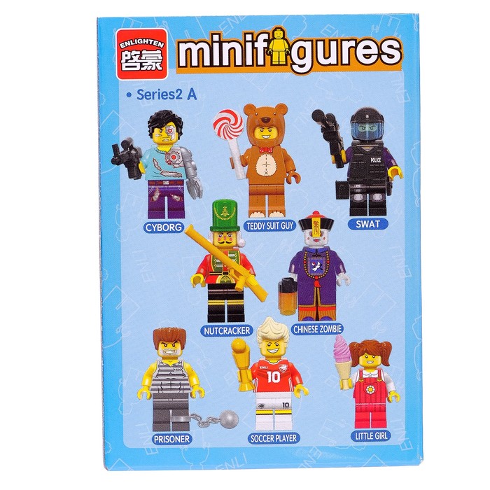 Конструктор «Минифигурки, серия 1», МИКС