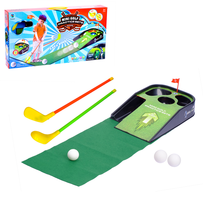 Мини гольф "Чемпион", световые и звуковые эффекты, работает от батареек