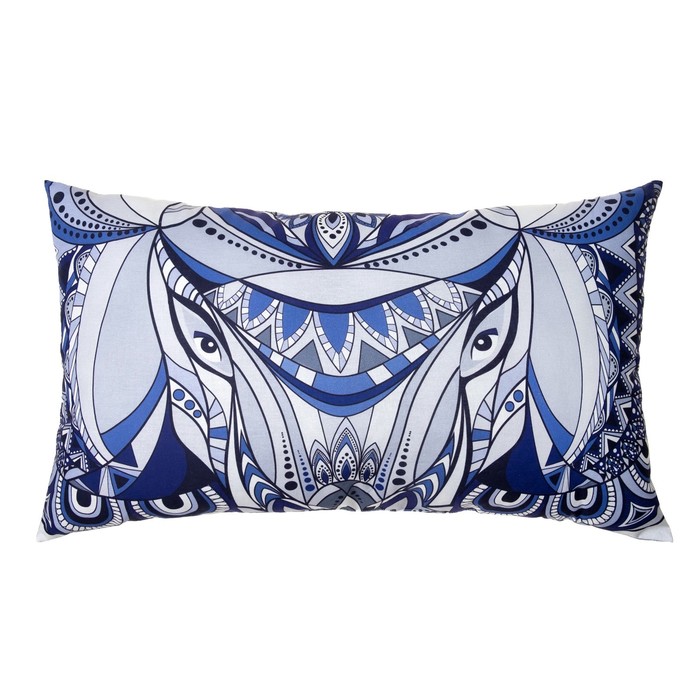 Подушка декоративная "Этель" Слон 40х70 см, 100% хлопок, синтепух