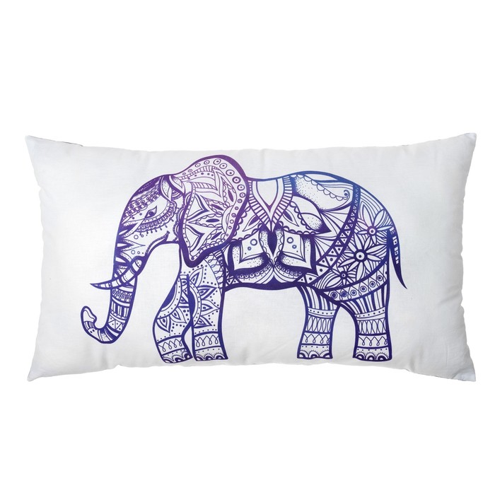 Подушка декоративная "Этель" Elephant 40х70 см, 100% хлопок, синтепух