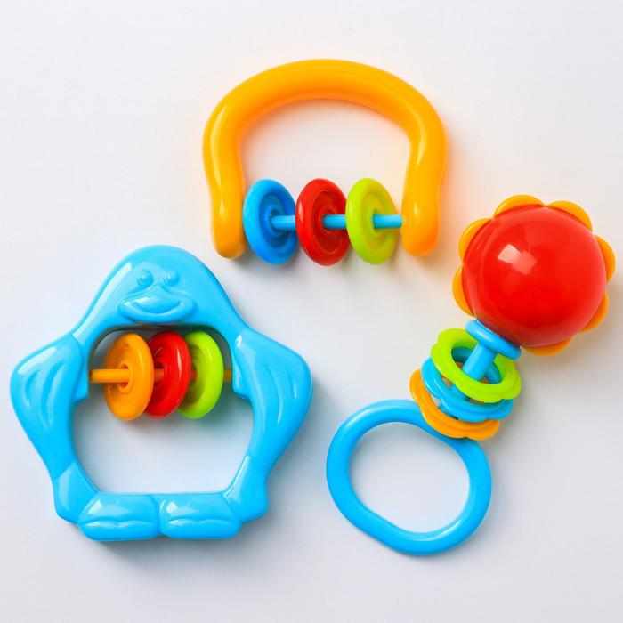 Набор погремушек «Ути-пути», 3 шт.